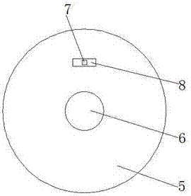 Winding drum for textile cloths