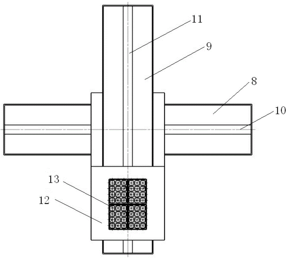 Plug seedling transplantation mechanical hand