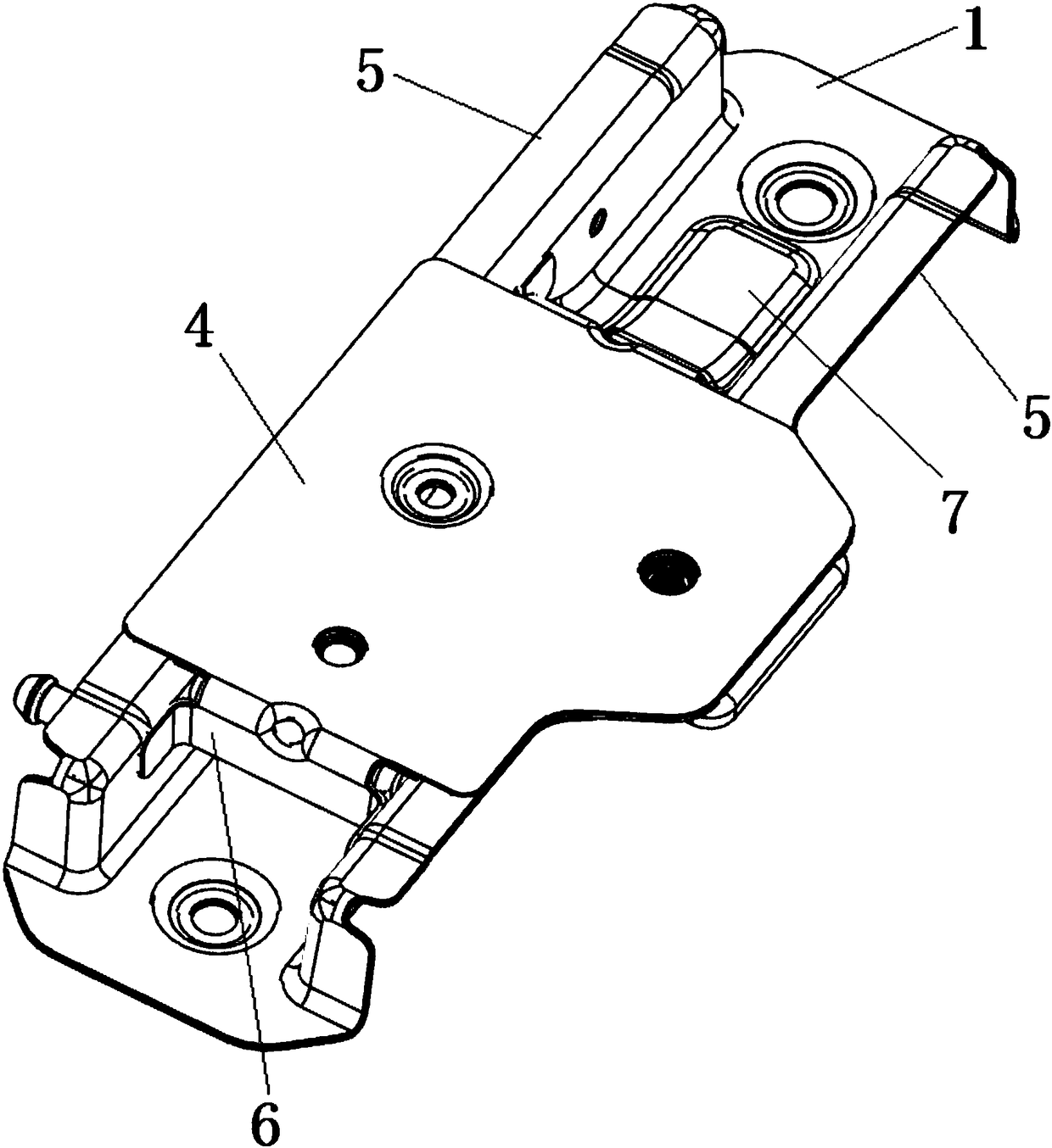 Vehicle frame longitudinal beam assembly for improving NVH performance