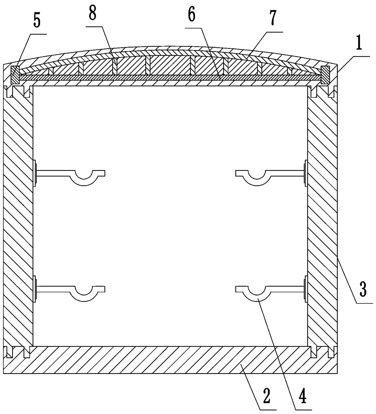 Cable trench