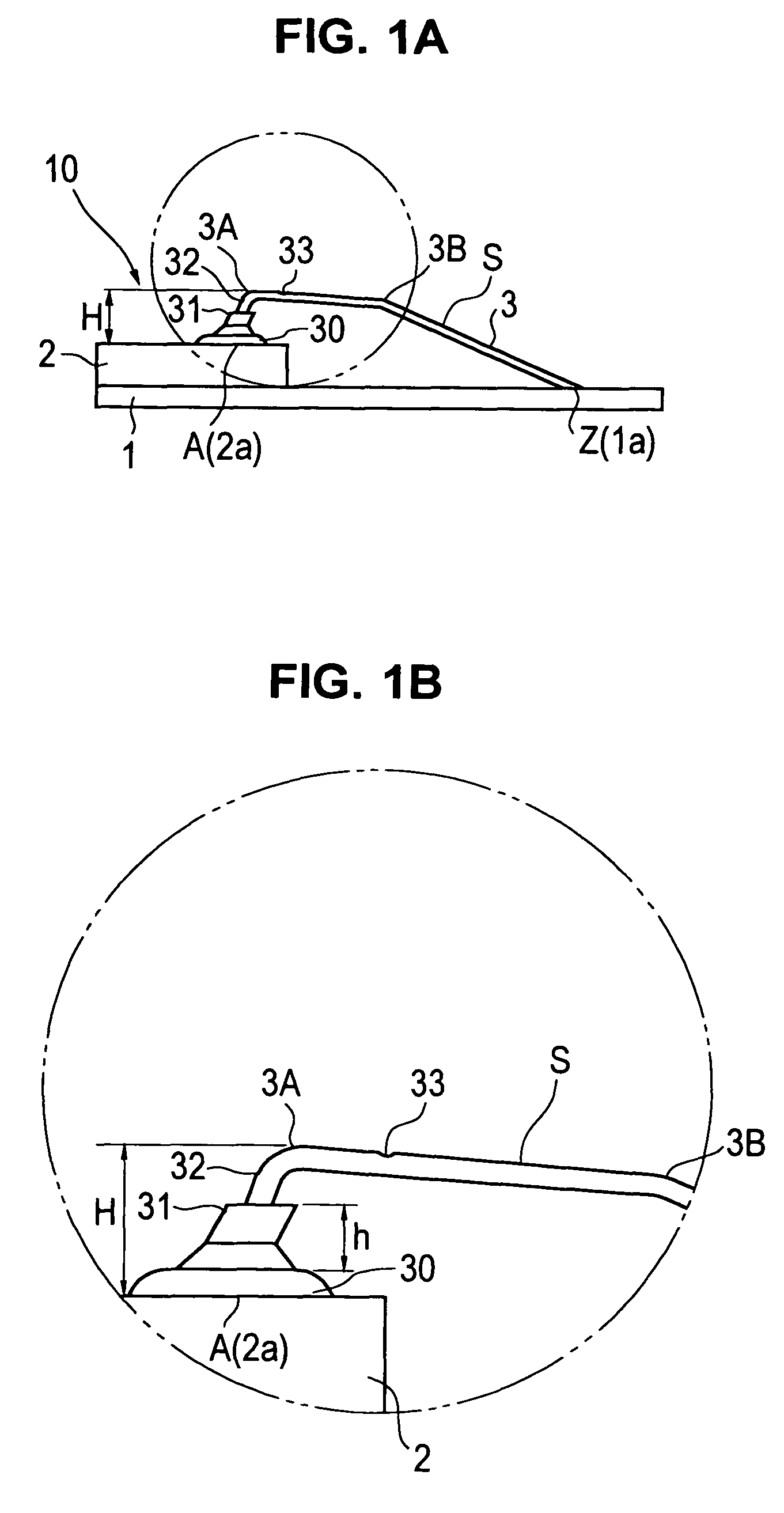 Wire loop, semiconductor device having same and wire bonding method