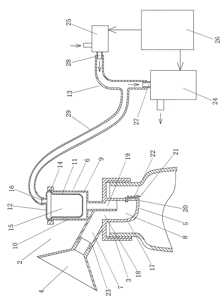 Electric control breast pump