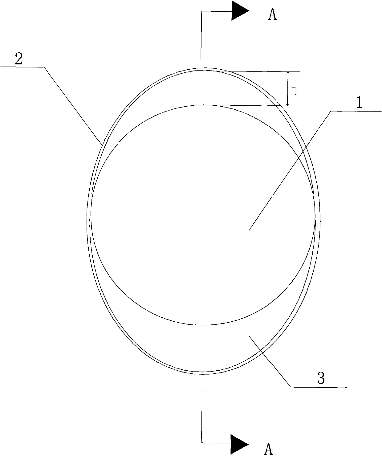 Novel rigid gas permeable cornea contact lens