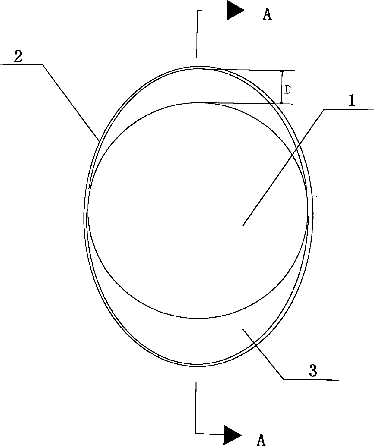 Novel rigid gas permeable cornea contact lens