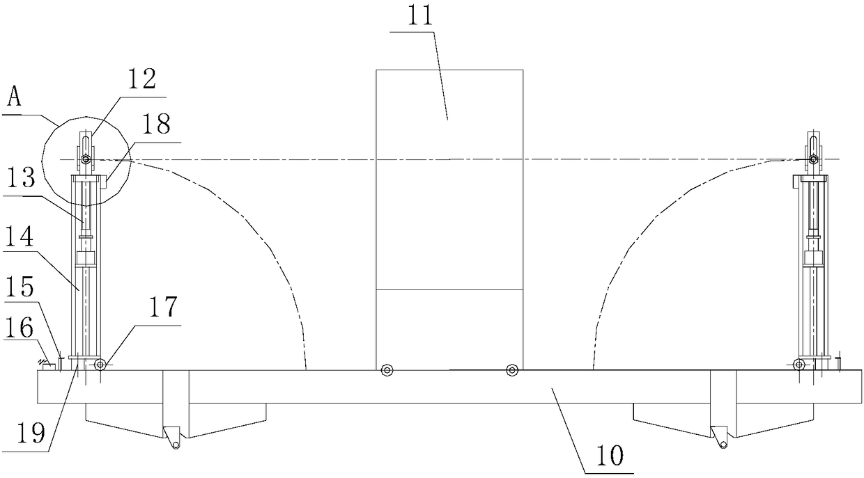 An adjustable wire crimping machine bracket