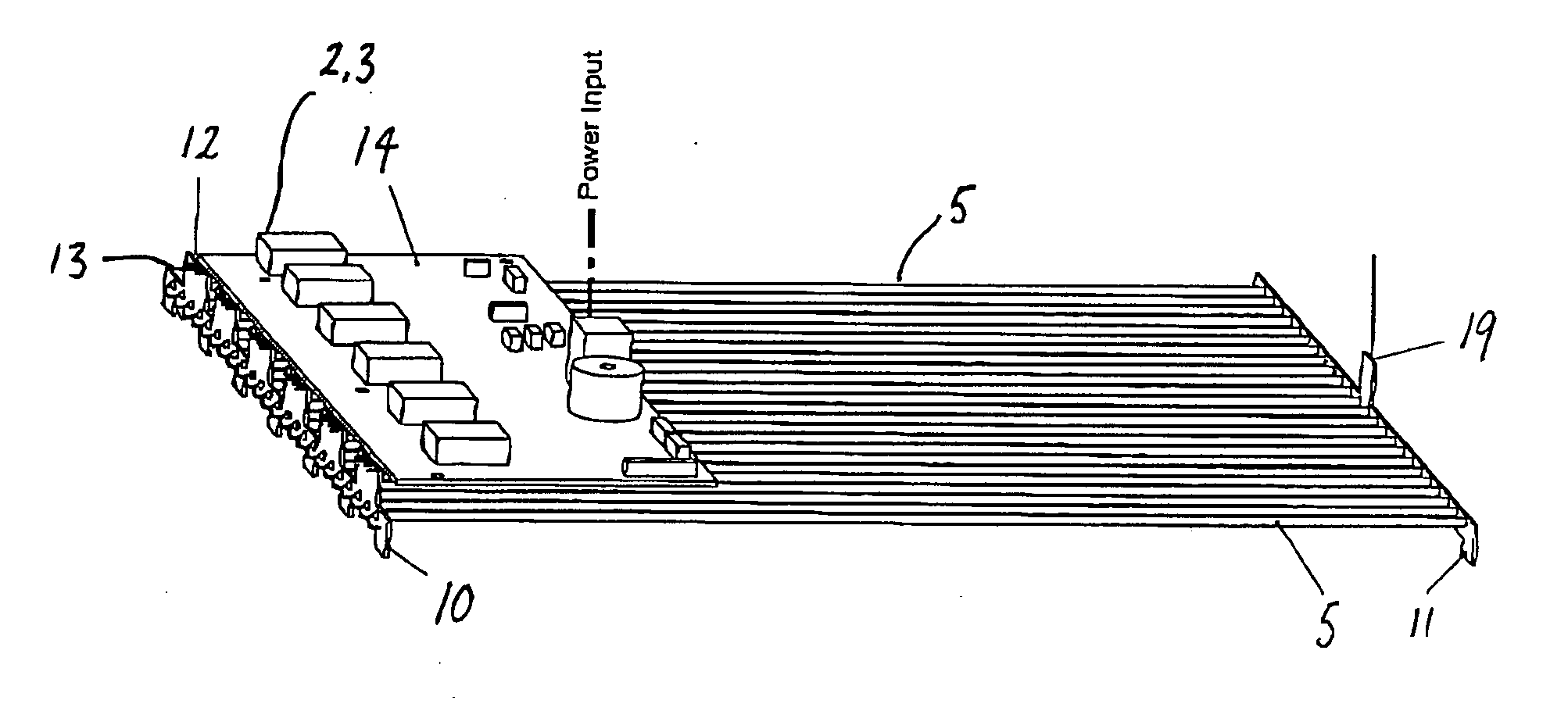 Backlighting system for display screen