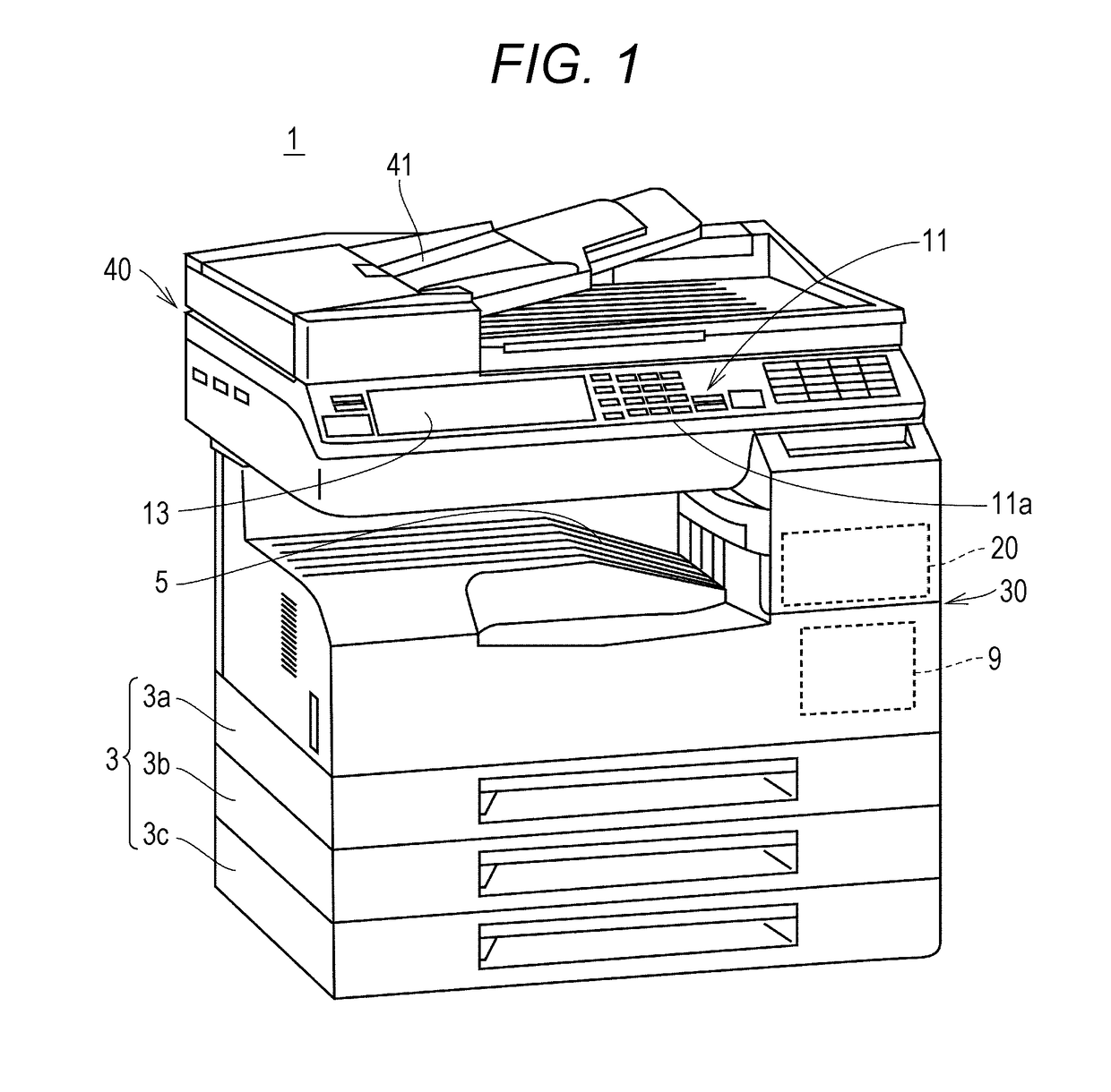 Image forming device, control method for image forming device, and control program for image forming device