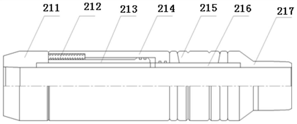 Unlimited-level full-bore staged fracturing sand prevention pipe column and production method thereof