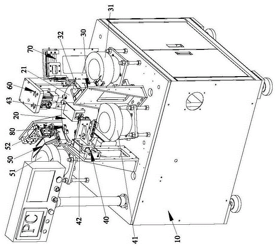 Full-automatic watch crown assembling equipment