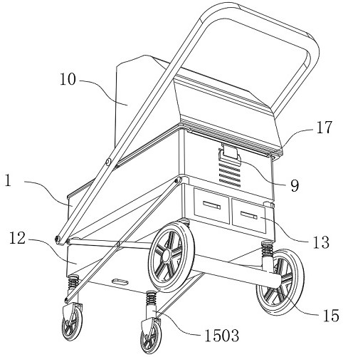 Novel baby stroller