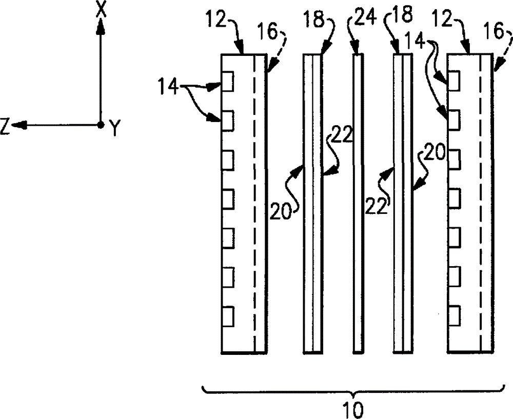 High thermal conductivity electrode substrate