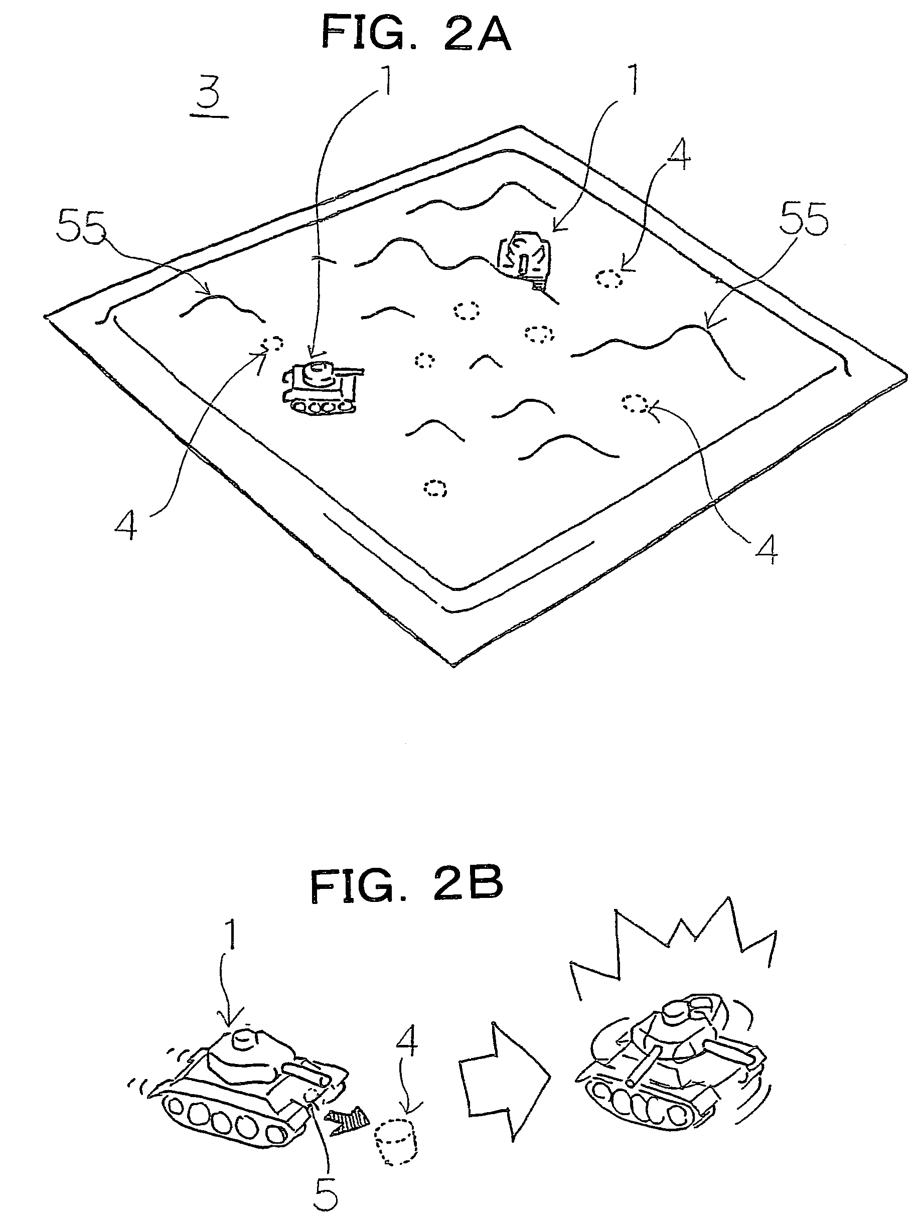 Remote-control toy and field for the same