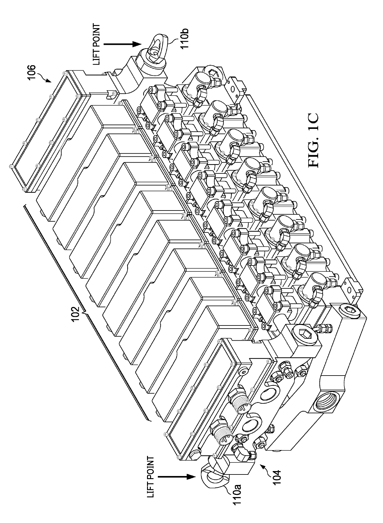 Multi-fluid, high pressure, modular pump