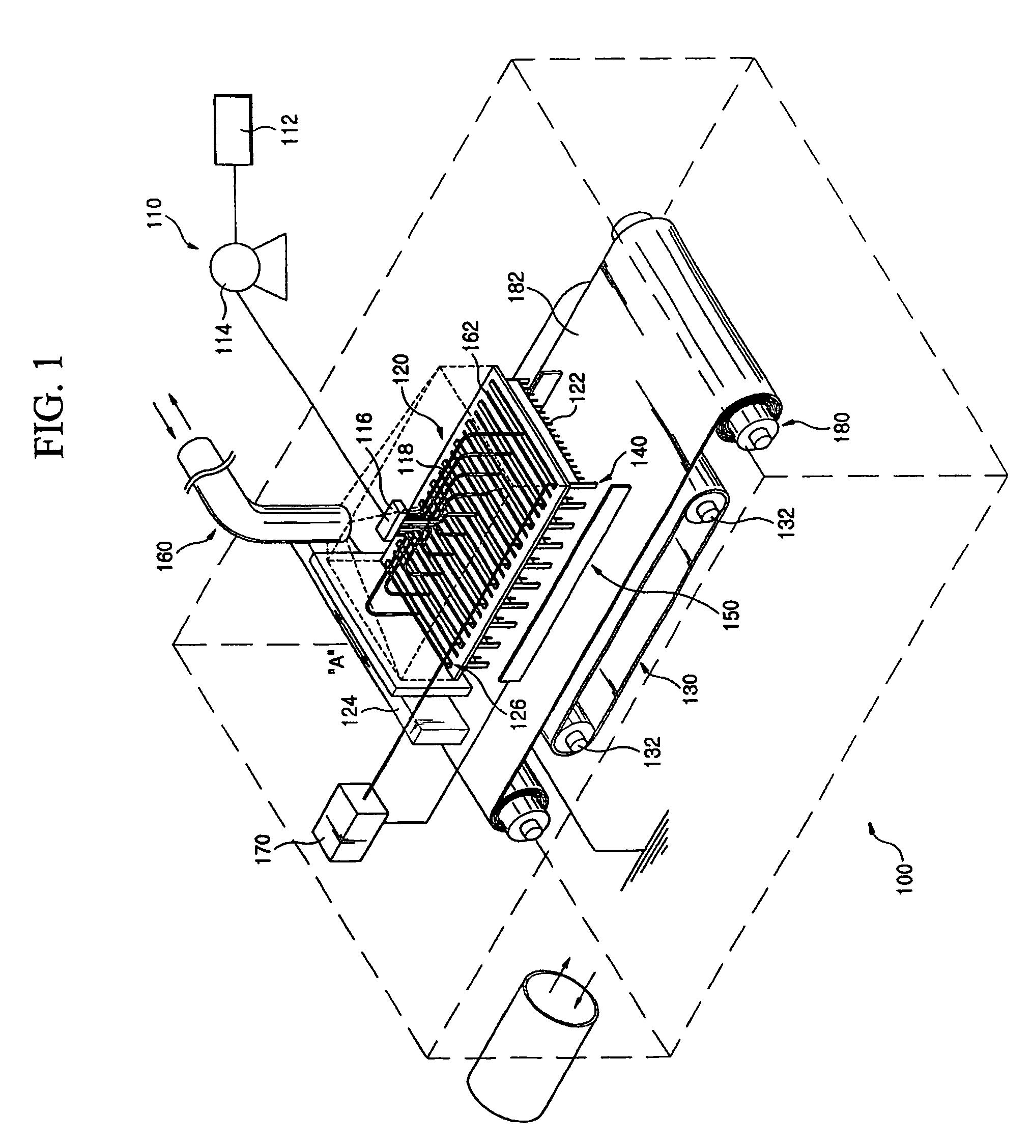 Apparatus for producing nanofiber utilizing electospinning and nozzle pack for the apparatus