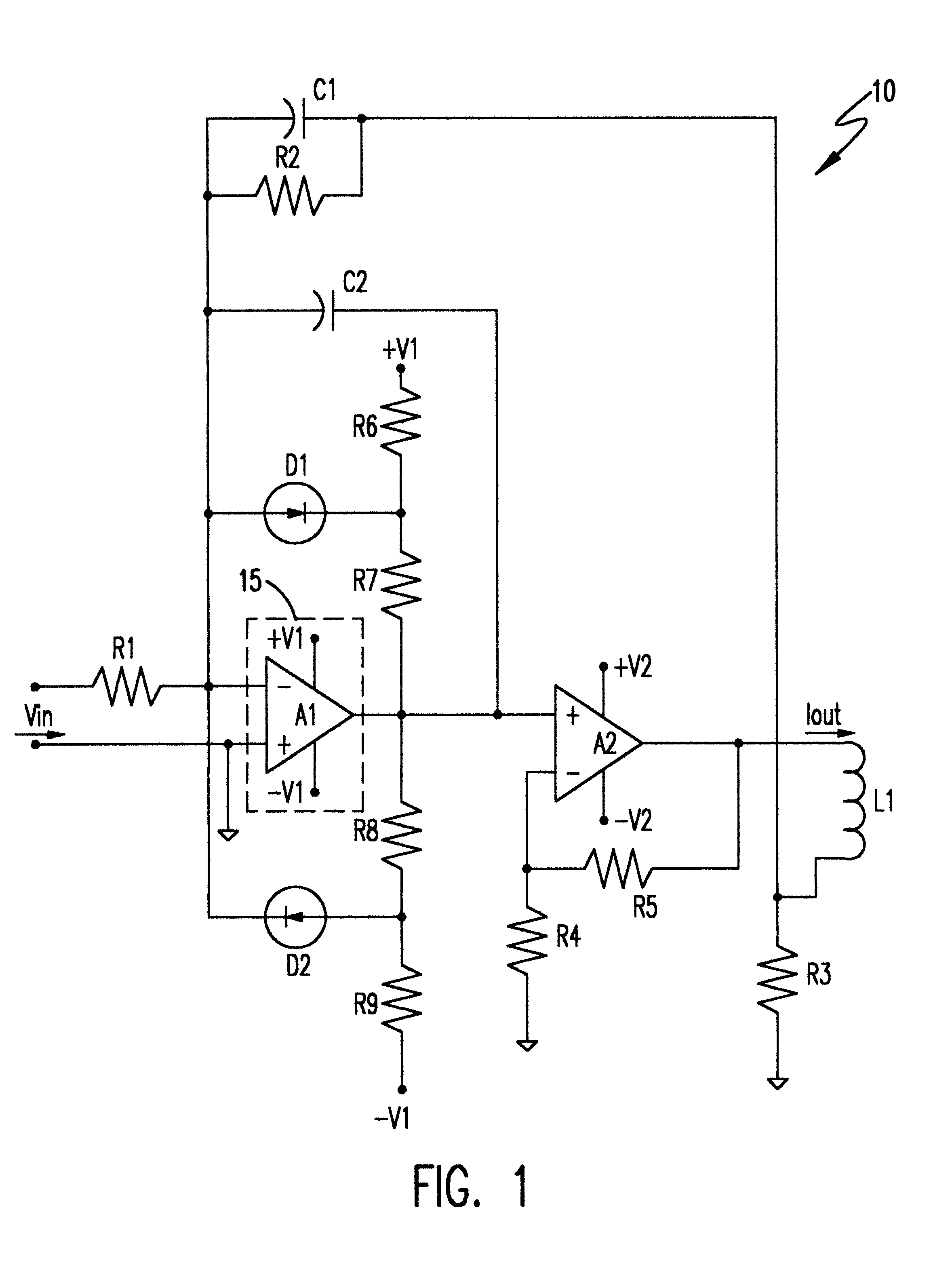 Precision high speed magnetic coil driver circuit