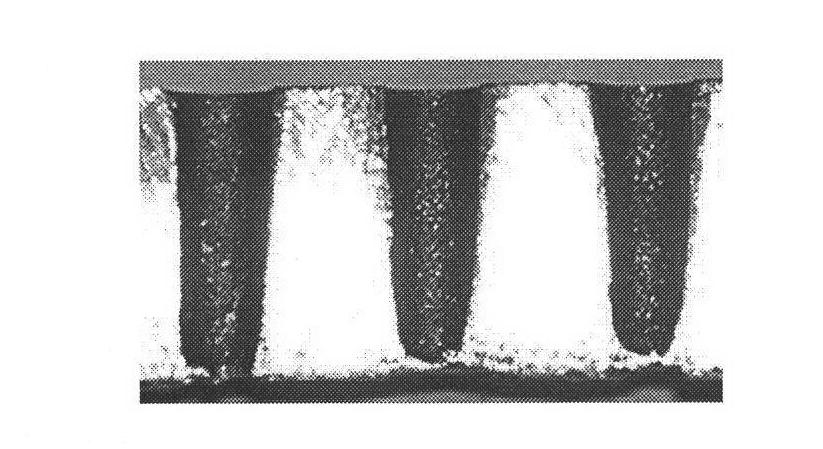 Process for machining electric spark small hole by using compound electrode