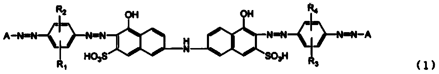 Dye-based polarizing element and polarizing plate