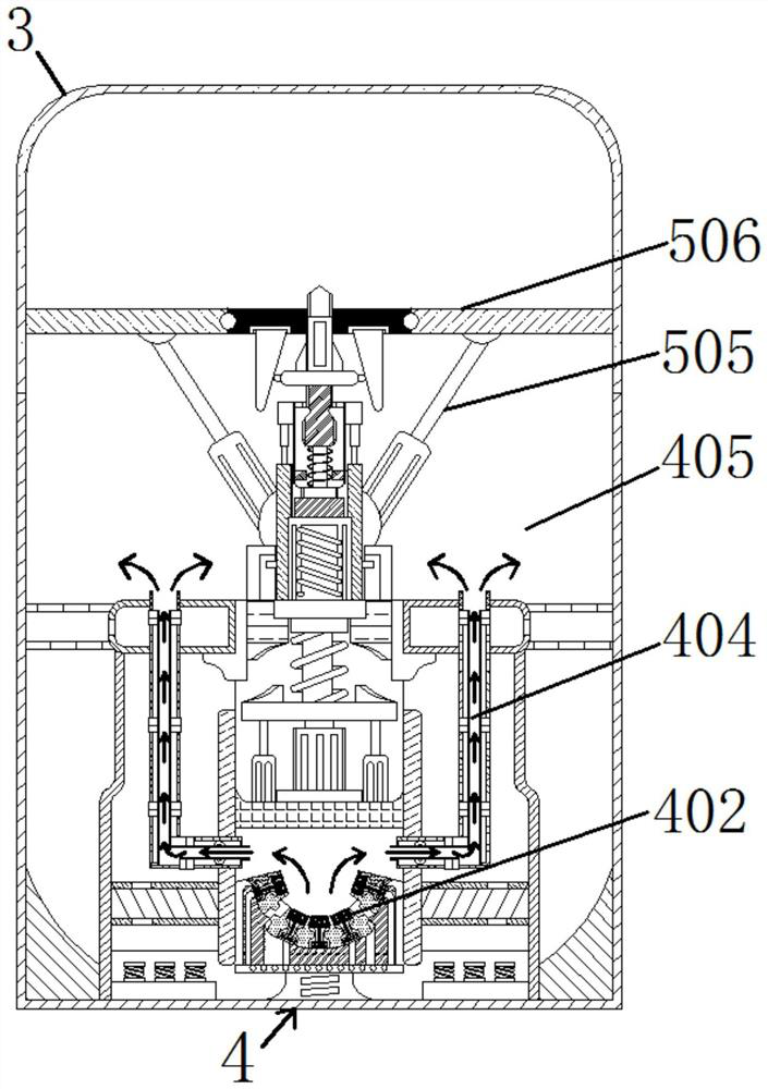 In-vehicle oxygen content regulation and control device for fresh food transportation