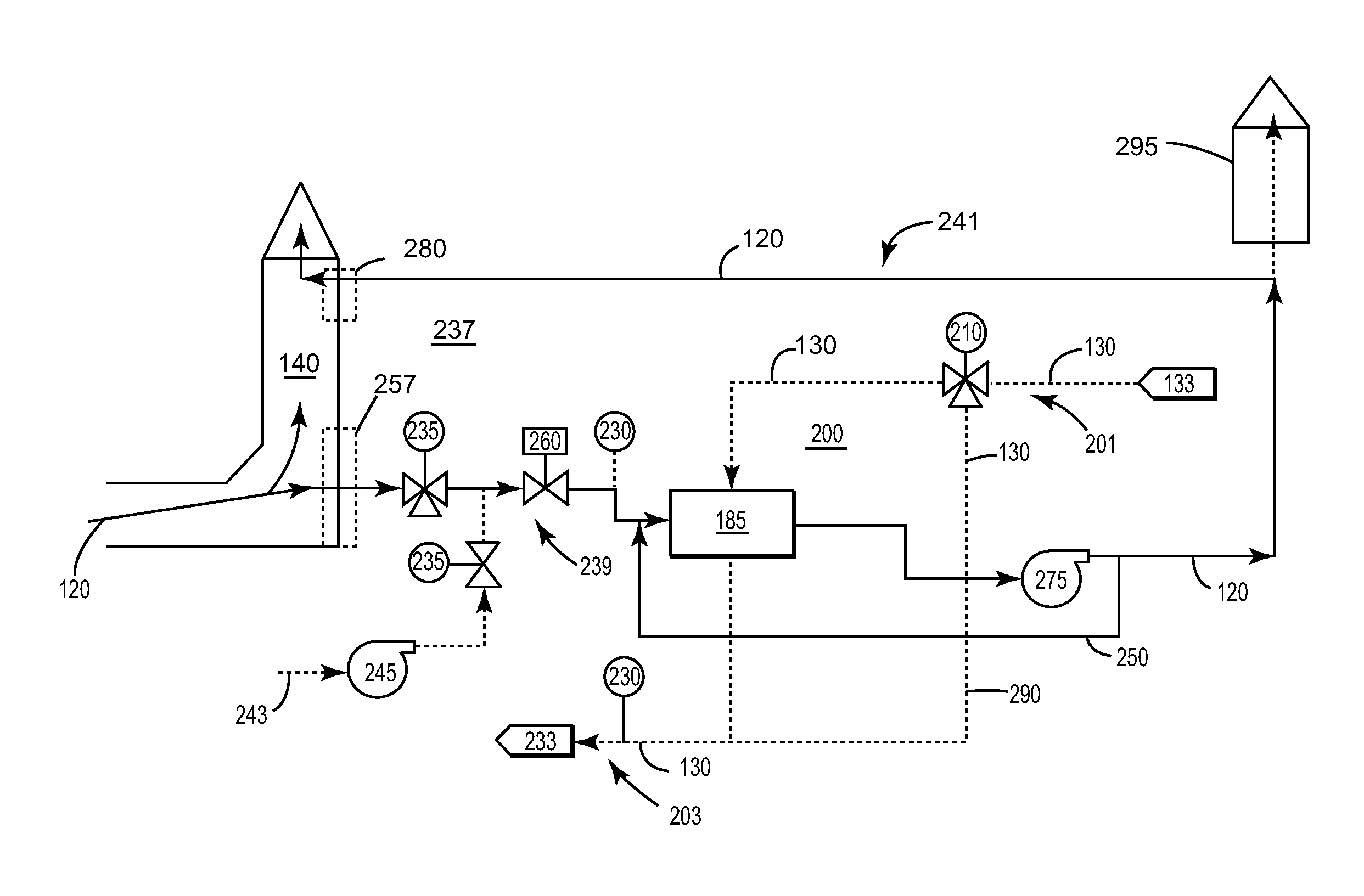 System for heating a fuel