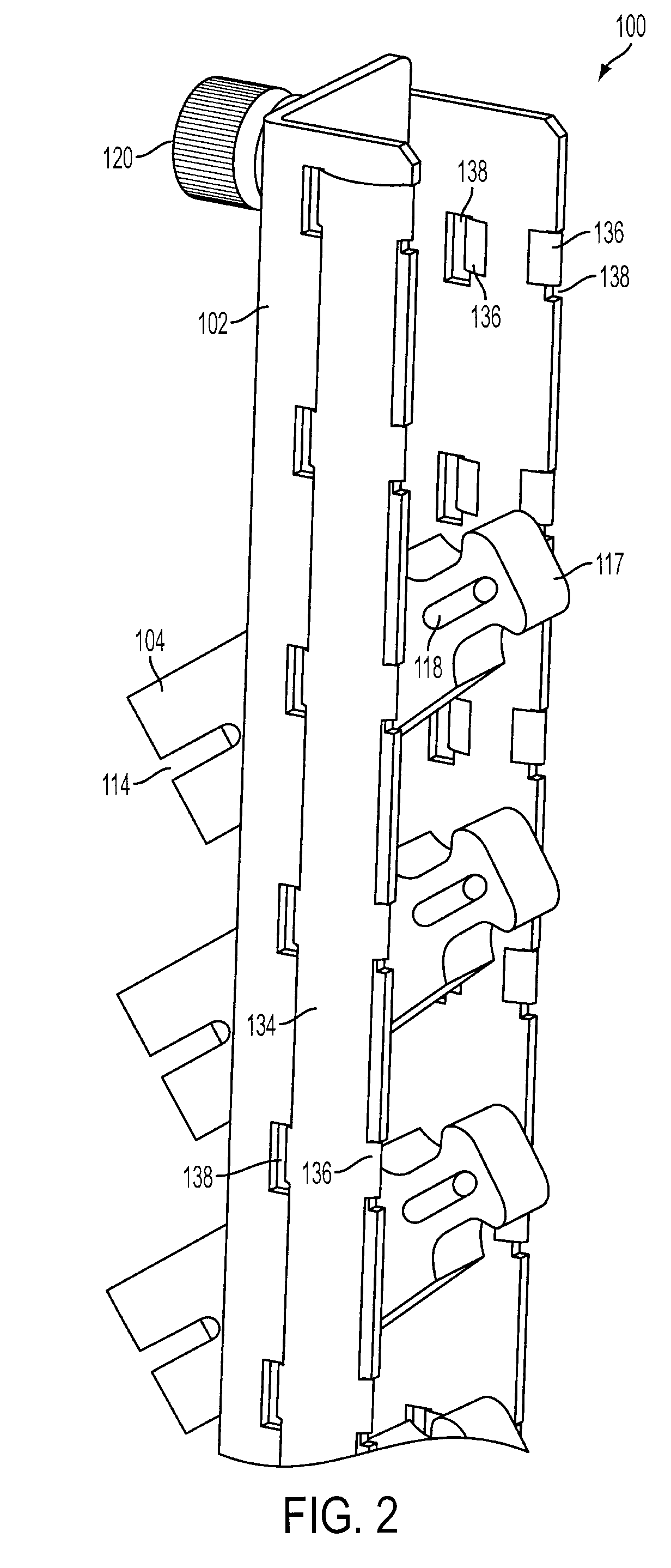 Blank plate for managing cables