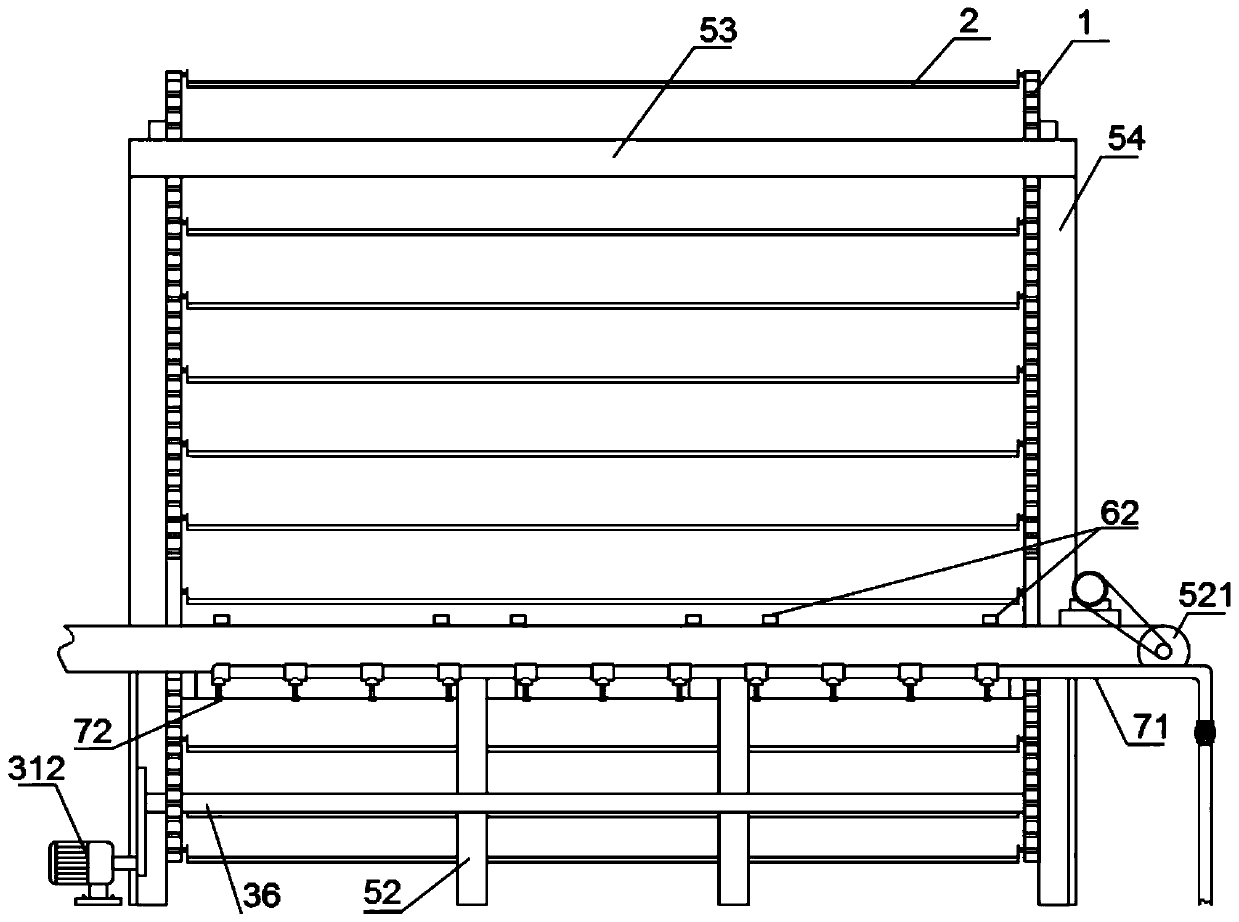 Stepped circular-lighting rice seedling raising device