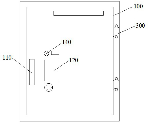 Shielding door and production process thereof