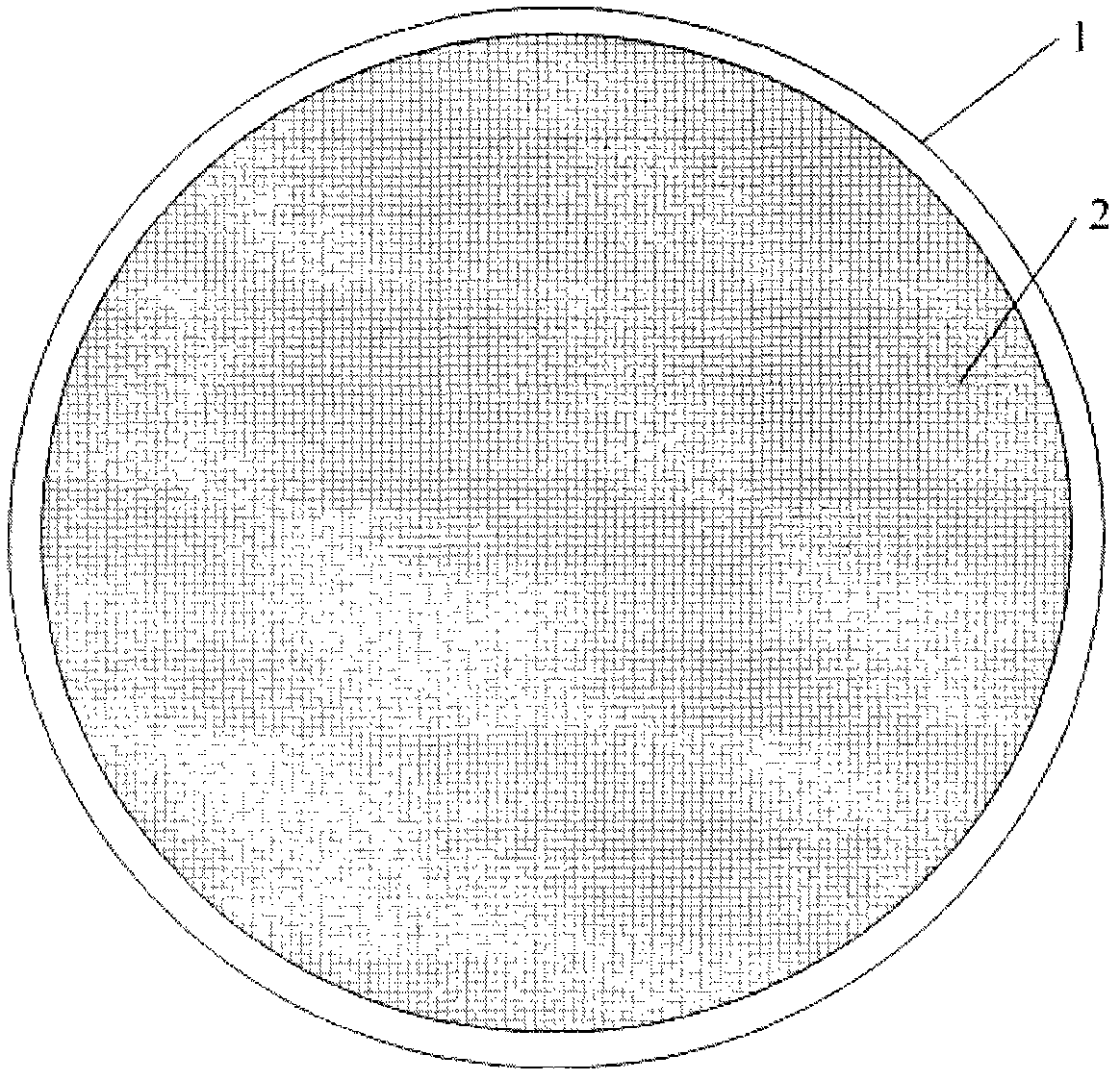 Asexual propagation method of liverwort