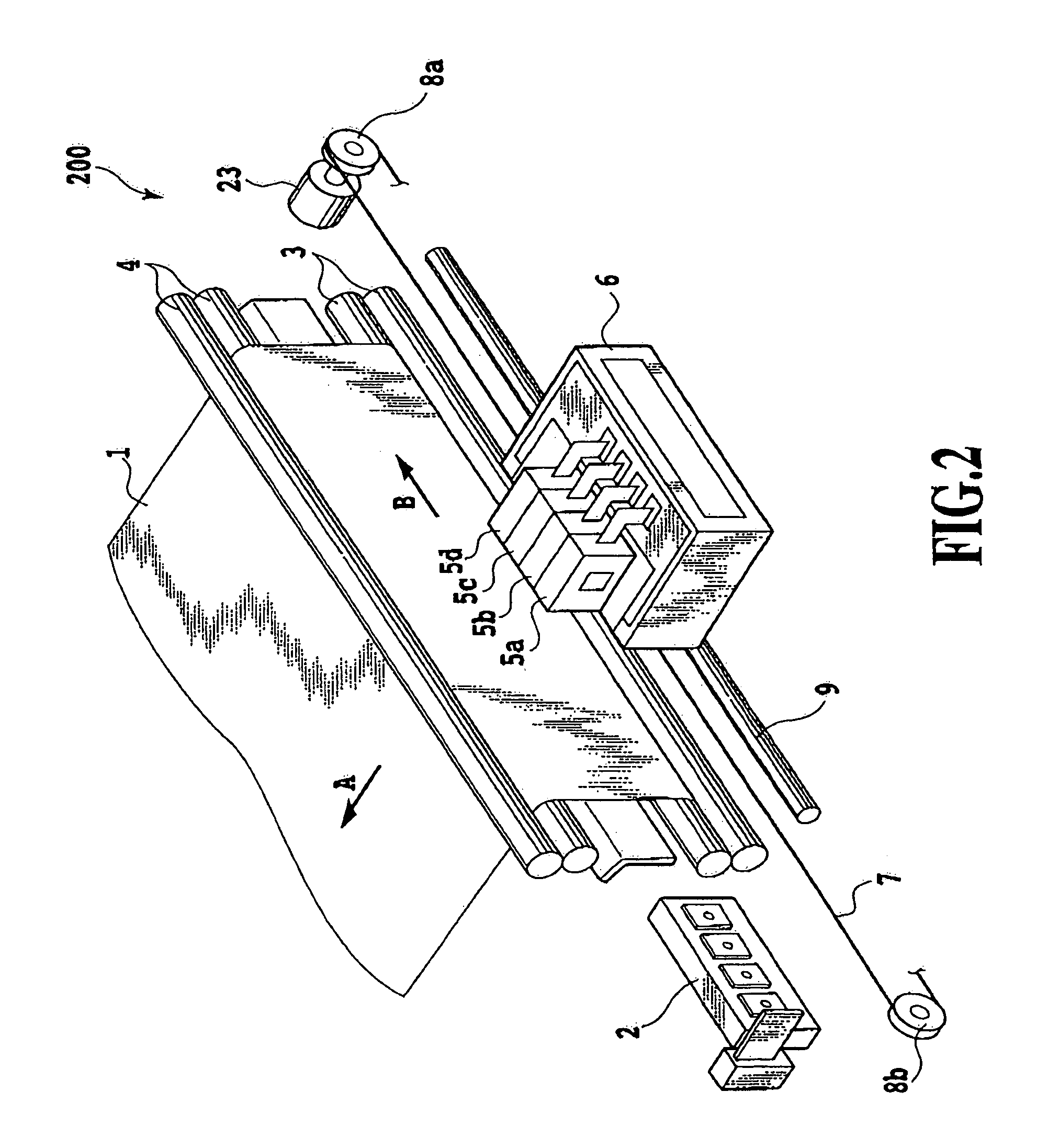 Data creating method and ink jet printing apparatus