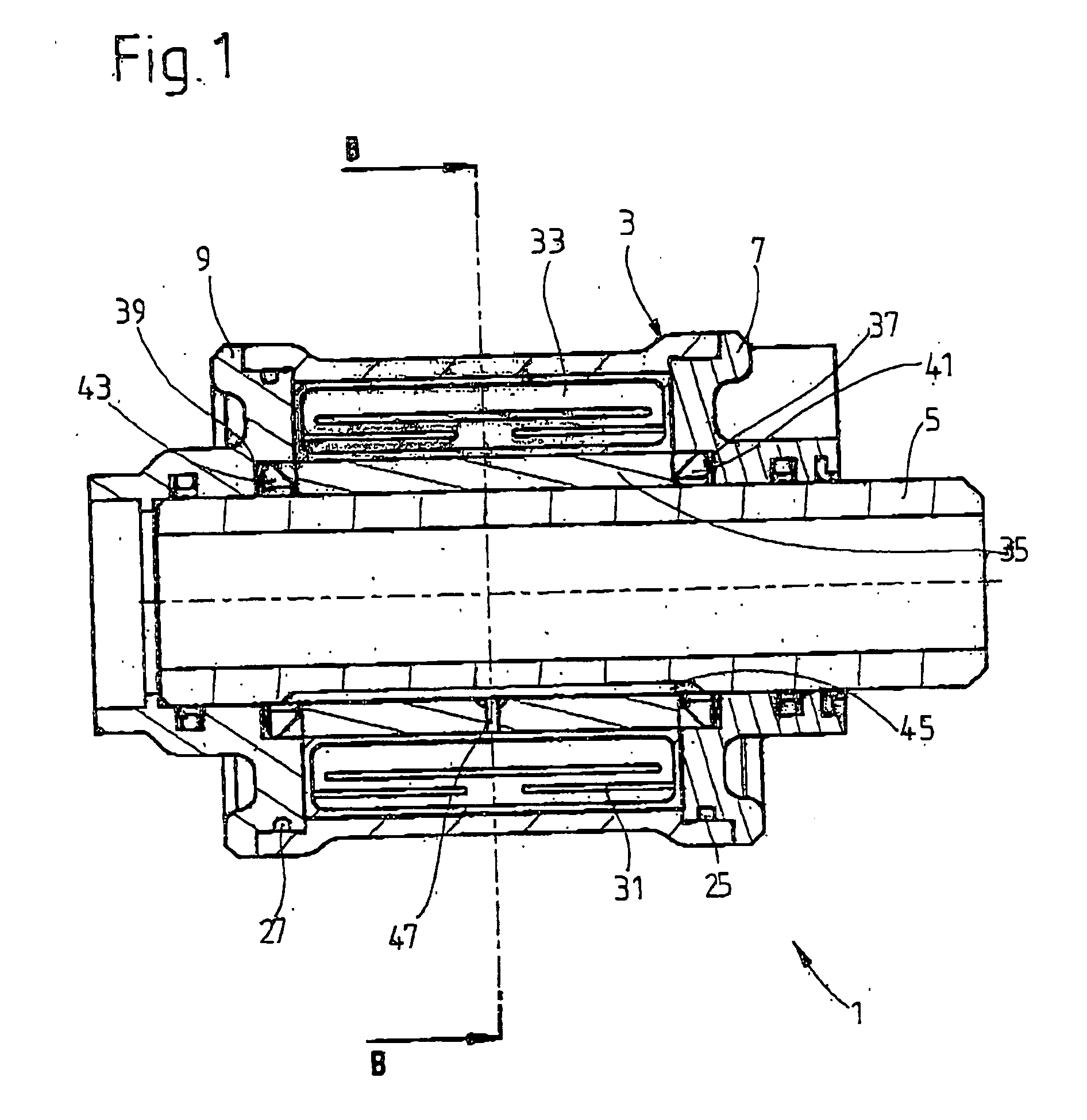 Oscillating motor