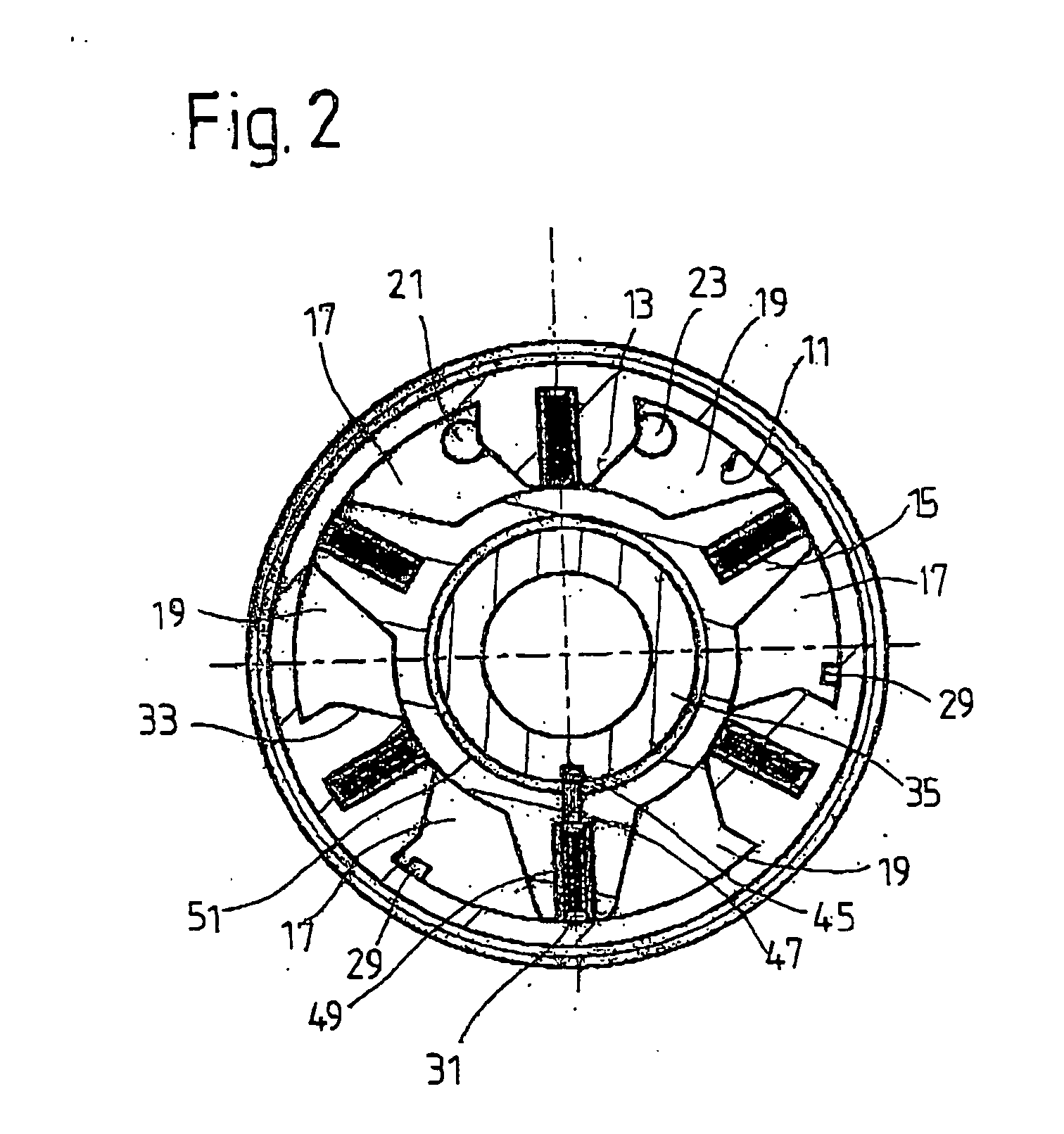 Oscillating motor