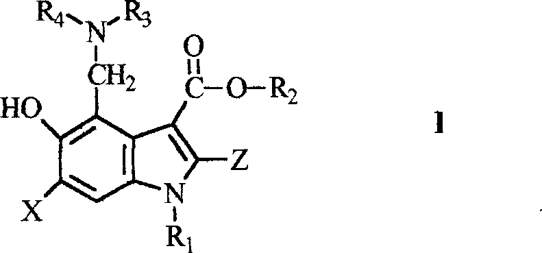 Novel 5-hydroxy-3-carboxylate indoles derivant and method for preparing the same