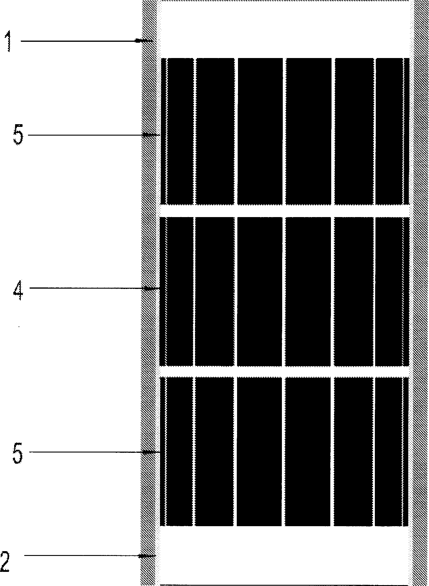 Double mode electric imaging system sensor and image rebuilding method based on said sensor