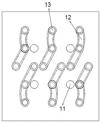 Hole lotus fiber spinning components