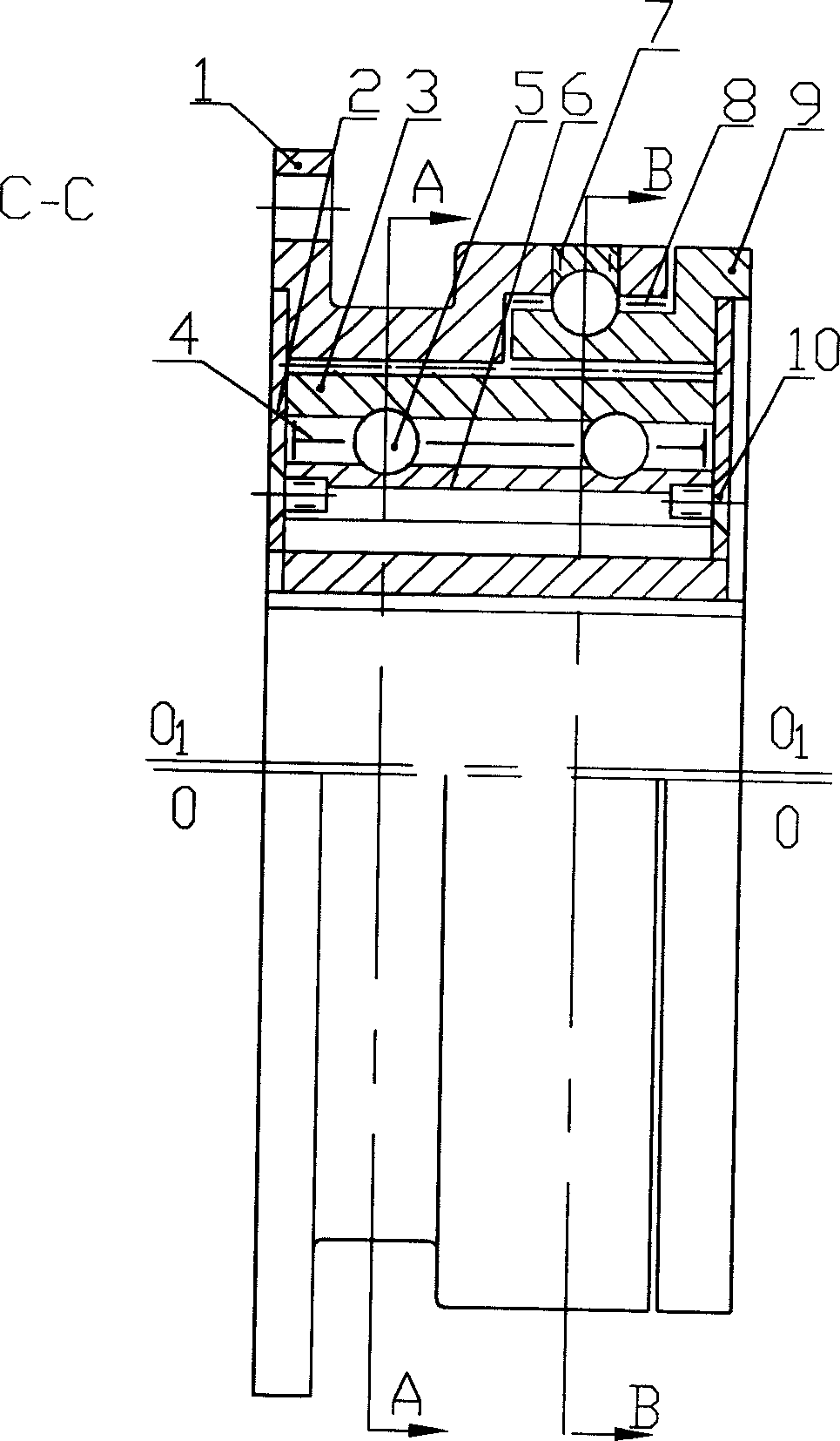 Filtering speed reducer