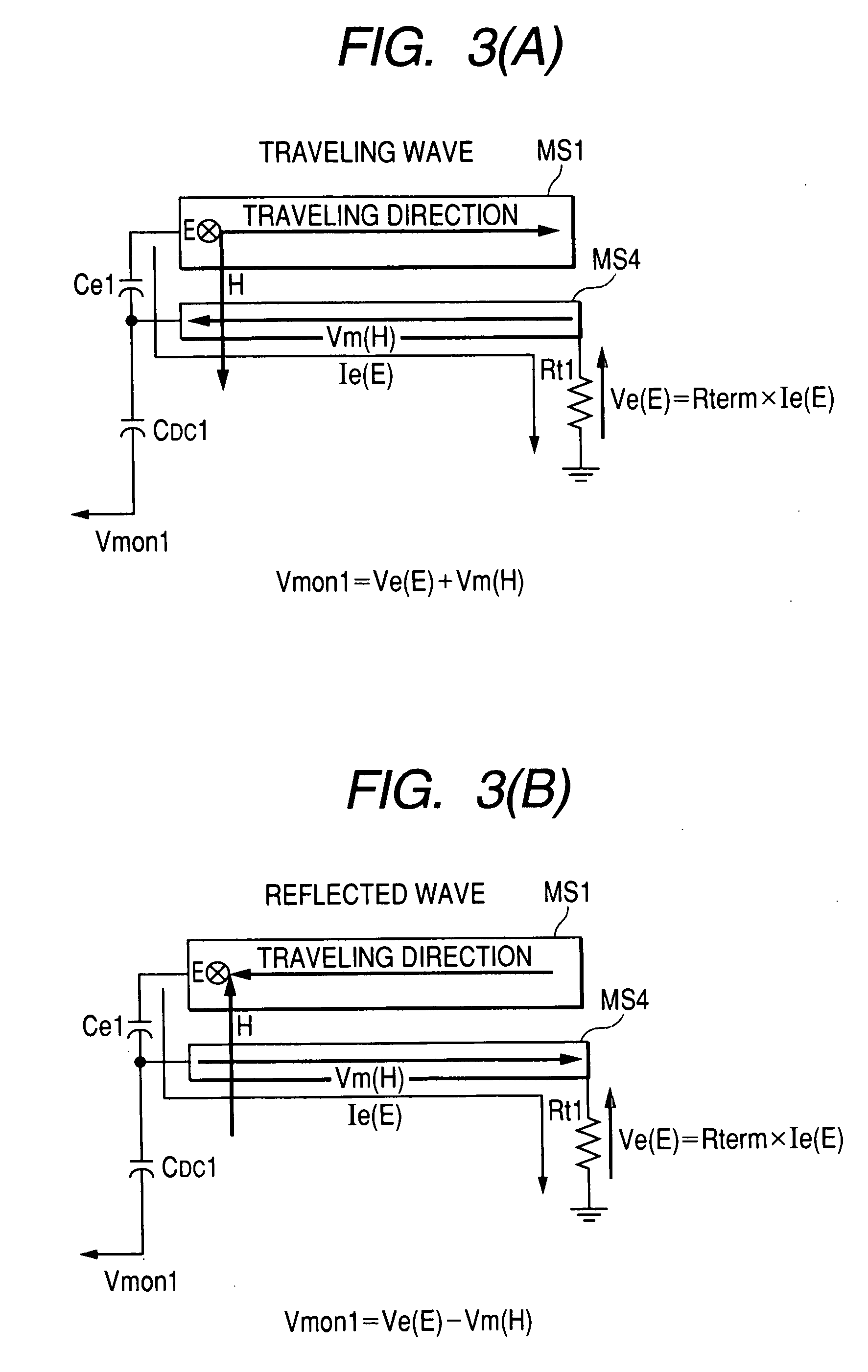 Electronic parts for high frequency power amplifier