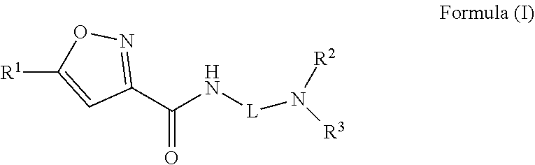 Isoxazole carboxamide compounds and uses thereof