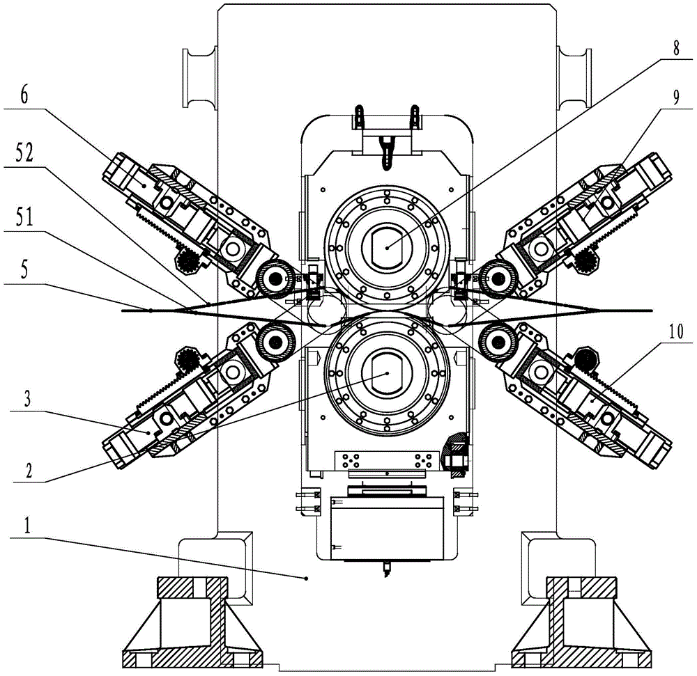 Improved two-roller temper mill and using method