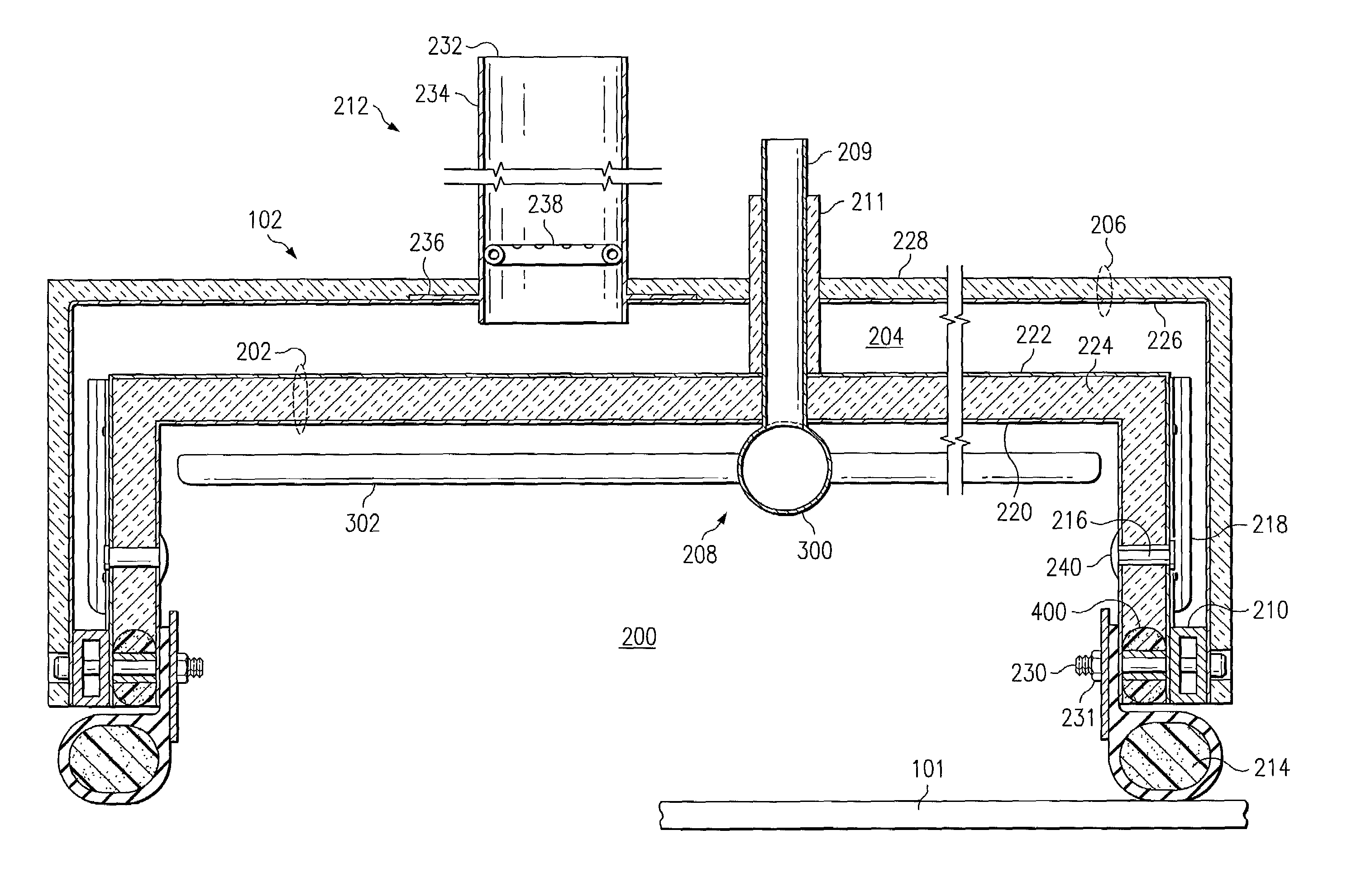 System and method for curing composite material