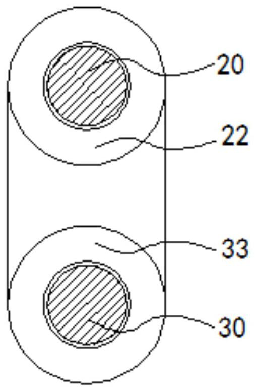 A convenient detachable winding device for cotton sewing thread production