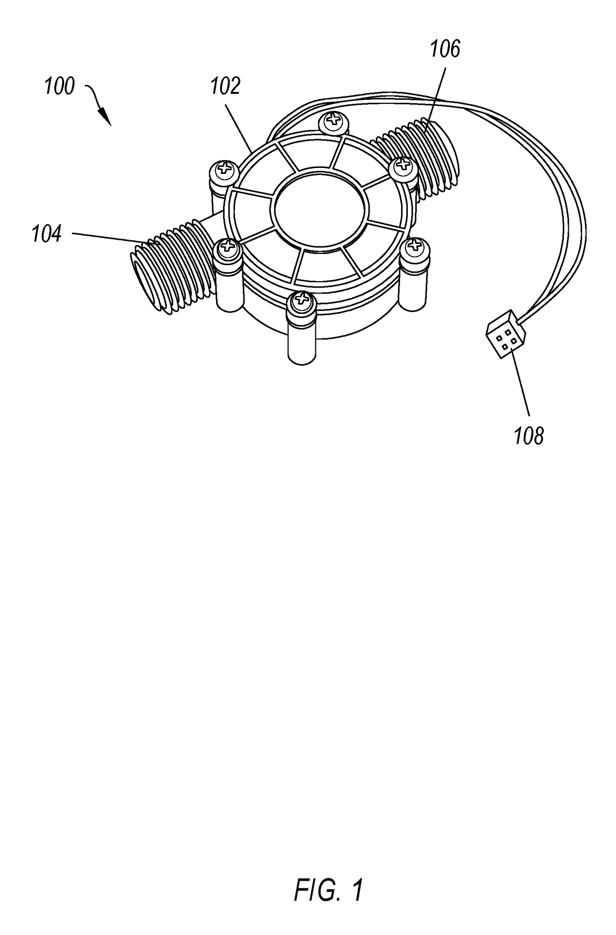 Water line electric turbine generator