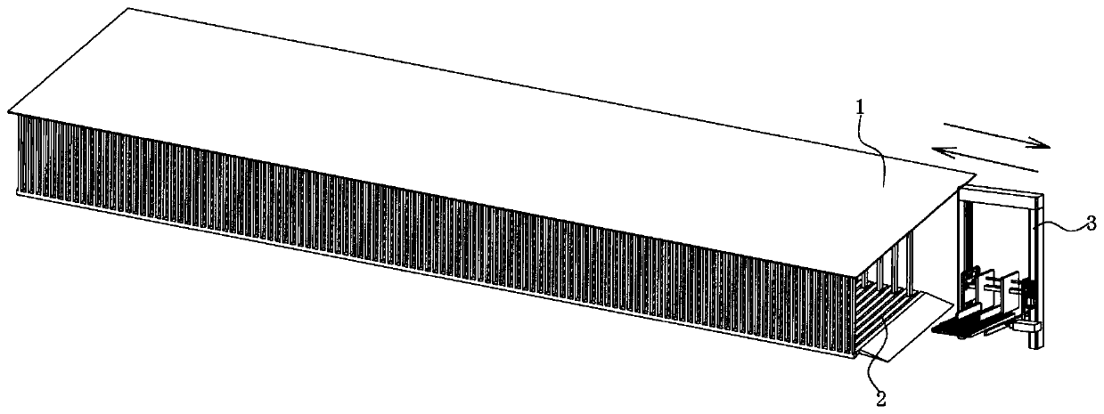 Adjustable automobile bracket for intelligent parking lot