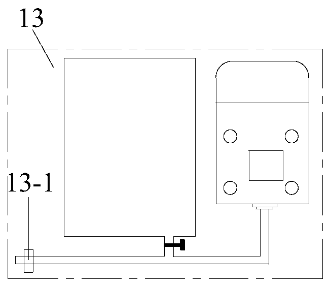 Low-temperature cracking and caving method of hard roof in coal mine goaf