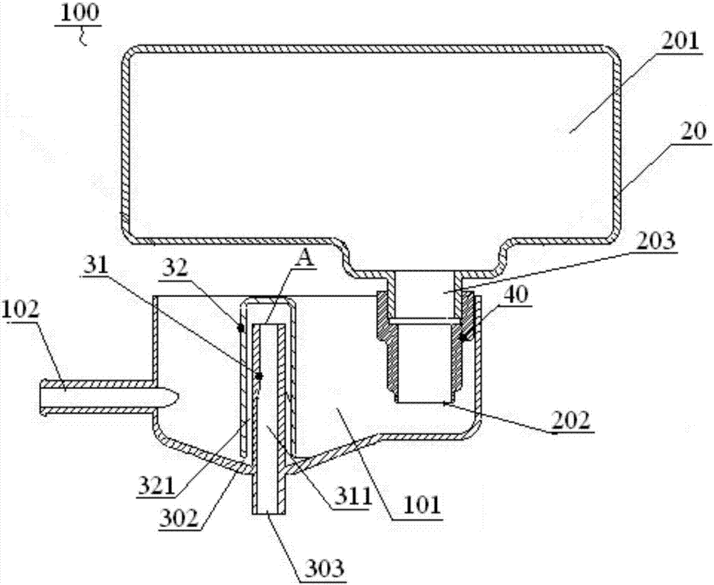 Liquid delivery device and clothes handling equipment with same