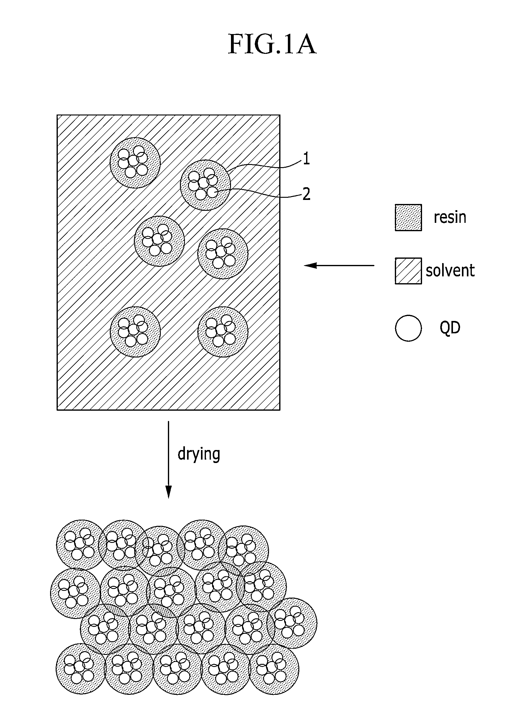 Quantum dot-resin nanocomposite and method of preparing same