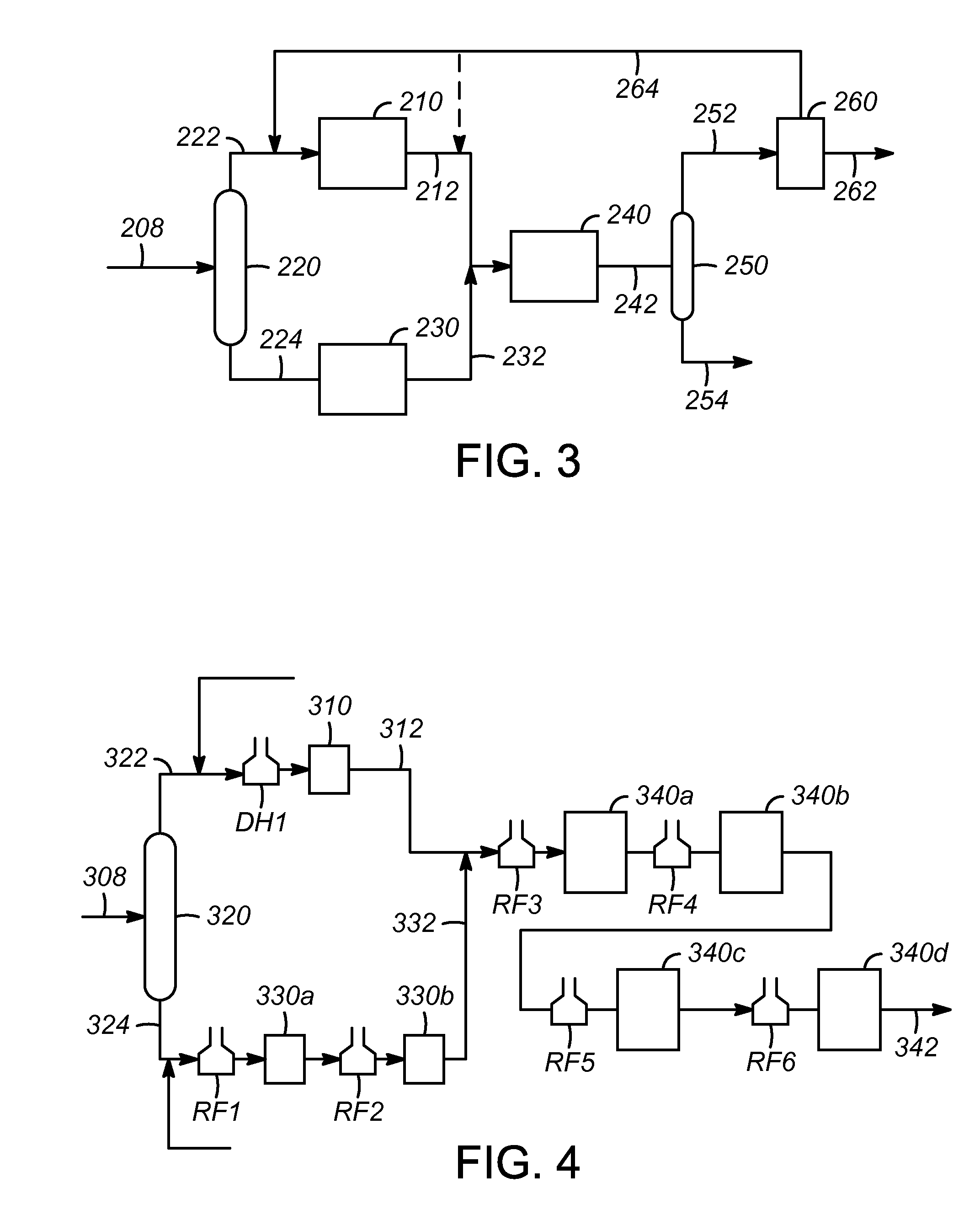 Initial hydrotreating of naphthenes with subsequent high temperature reforming