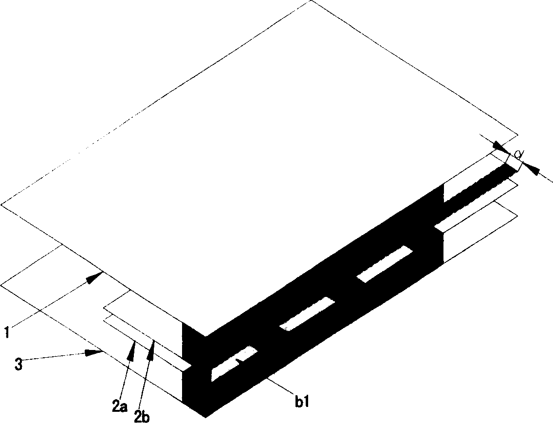 Air-isolated and self-adhering packing material and its preparation