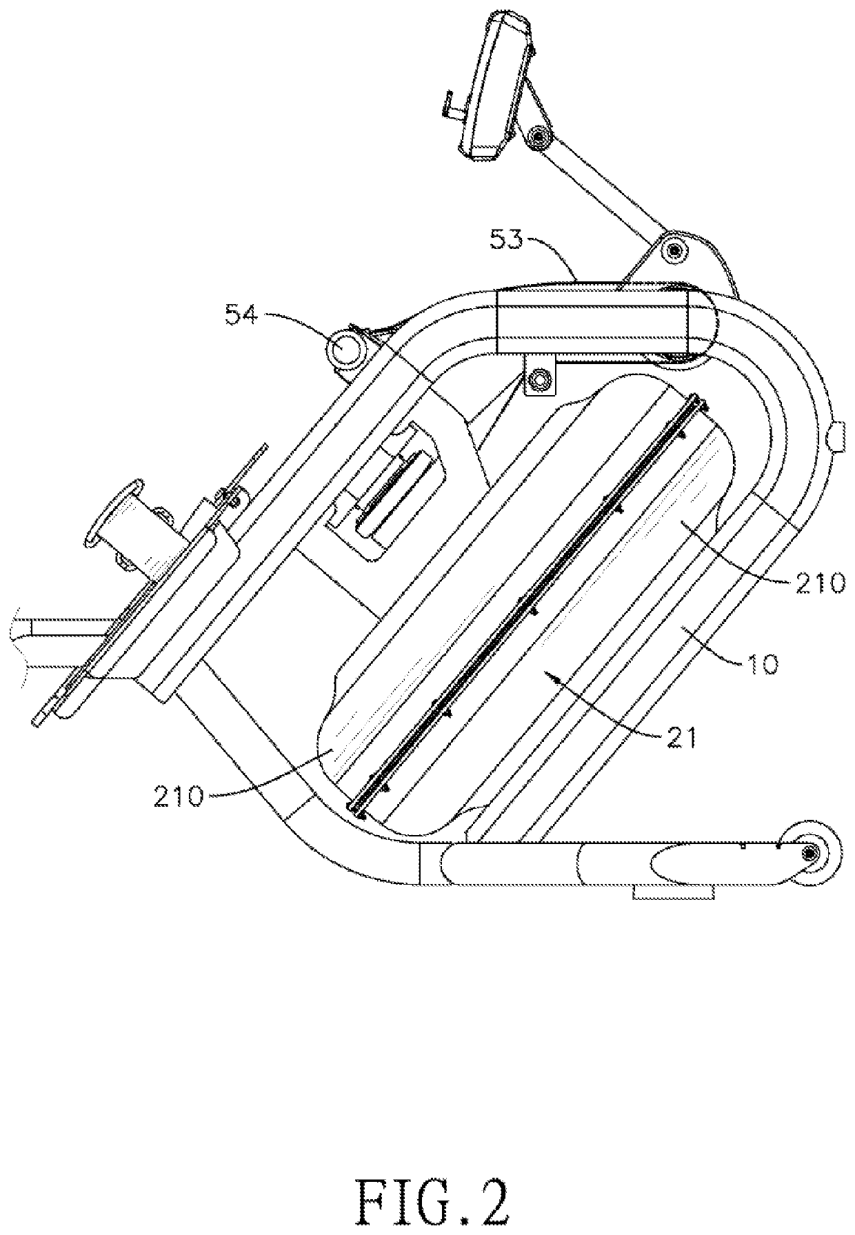 Resistance system for rowing machine