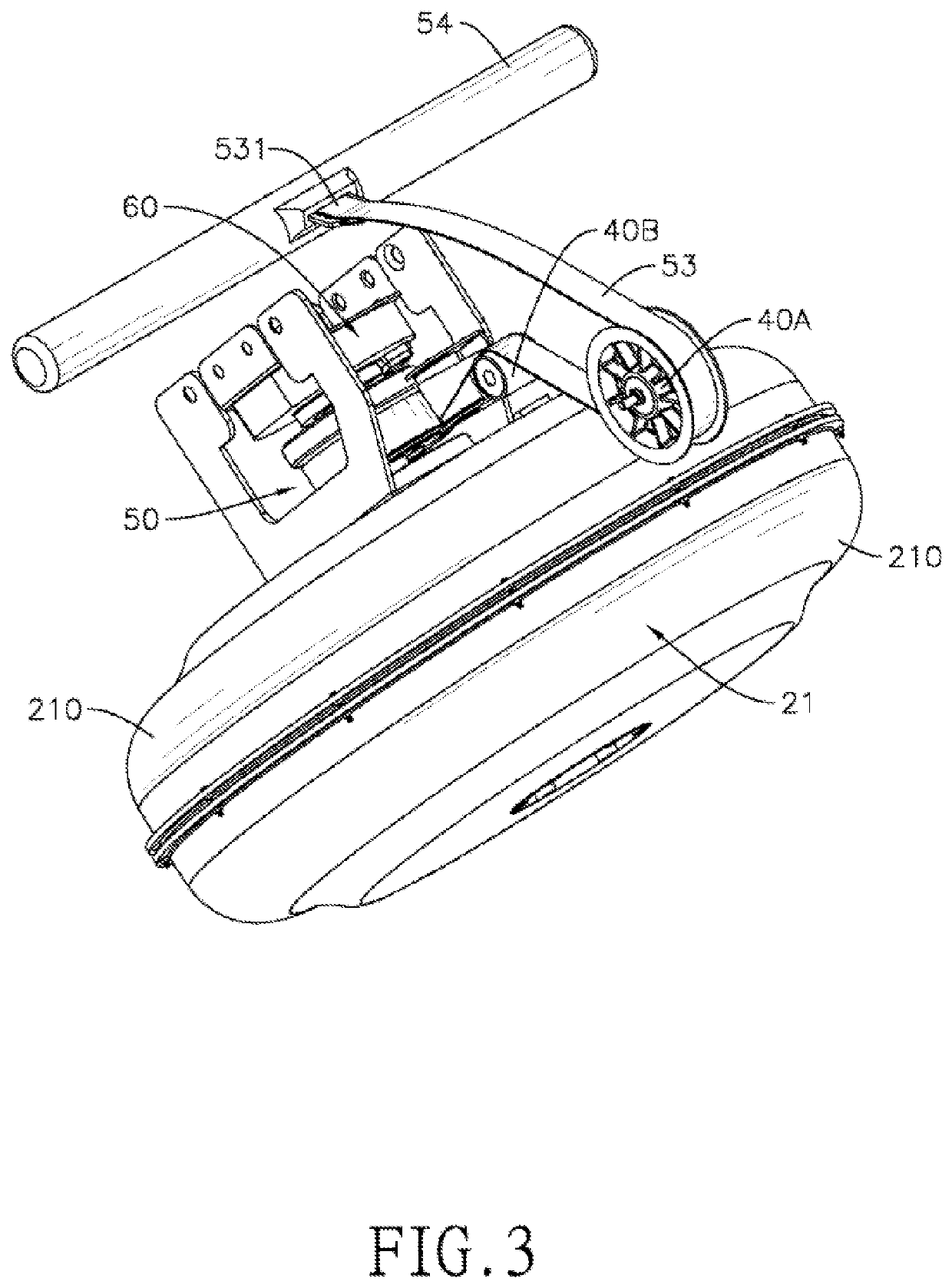 Resistance system for rowing machine