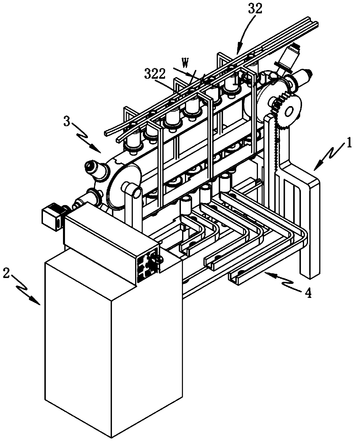 Tracking type dynamic bottle cap marking equipment