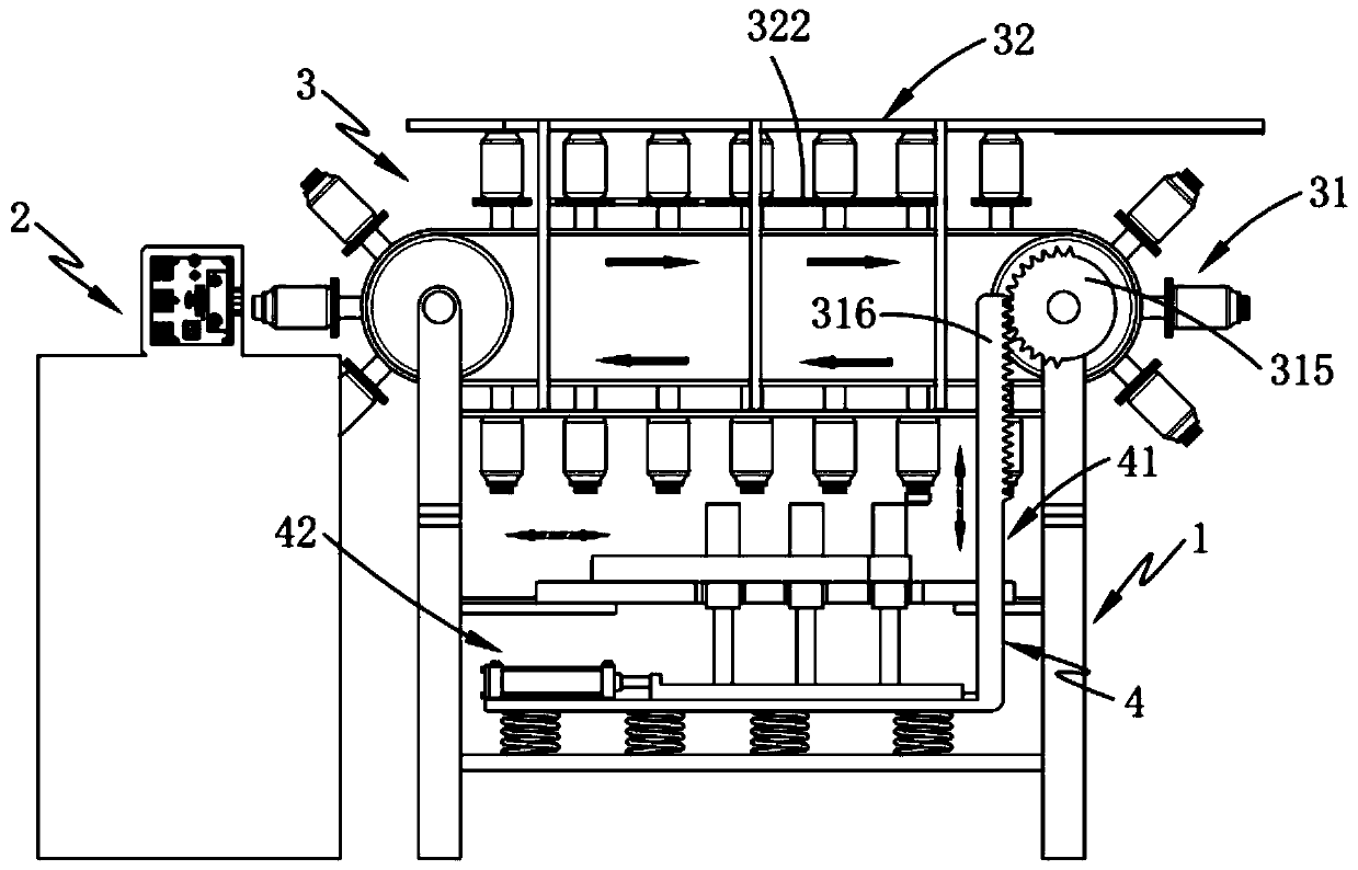 Tracking type dynamic bottle cap marking equipment